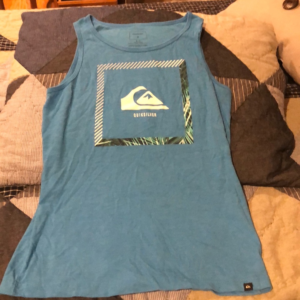 Kids blue tank top